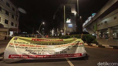 Antisipasi Kerumunan, Kawasan Bulungan Ditutup