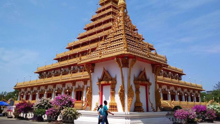 Candi di Khon Kaen, Thailand.