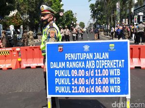 Cegah Corona, 5 Jalan di Kota Bandung Dibuka Tutup