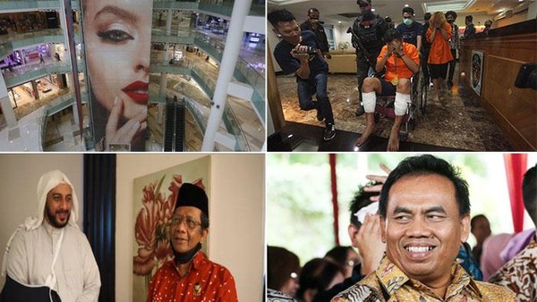 Top 5 Foto Pekan Ini: Penusukan Syekh Ali Jaber-PSBB Ketat