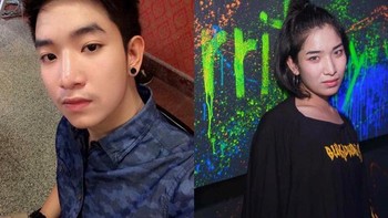 Saat jadi pria dia punya wajah yang tampan. Foto: Facebook