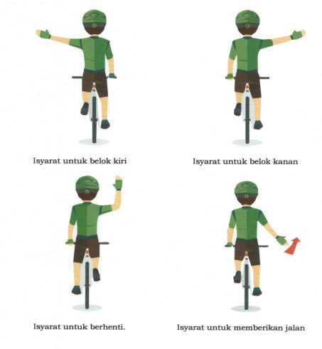 Pengendara Wajib Tahu Ini Isyarat Pesepeda Untuk Belok Dan Berhenti