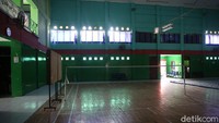Namun saat detikcom mengecek di Gor ini belum disiapkan sarana pendukung seperti tempat tidur untuk pasien COVID-19.
