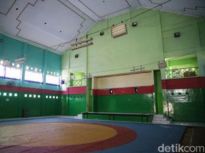 Jadi Tempat Isolasi, GOR Jatinegara Belum Berbenah