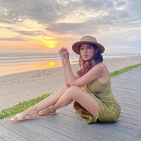 Beberapa waktu lalu Jessica Iskandar memutuskan untuk pindah ke Bali. Keputusannya untuk hijrah ke Pulau Dewata itu disebut-sebut untuk mengobati luka hatinya setelah gagal menikah dengan Richard Kyle.  Foto: dok. Instagram