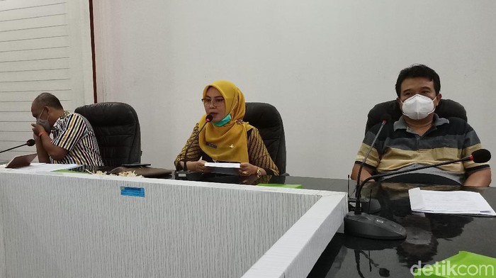 Jumpa pers seleksi CPNS Pemkab Kendal, Jumat (18/9/2020).