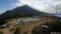 Menurut pengakuan warga sekitar disaat hari Sabtu dan Minggu jalanan menuju embung padat karena mereka ingin berburu pemandangan puncak Gunung Merapi.