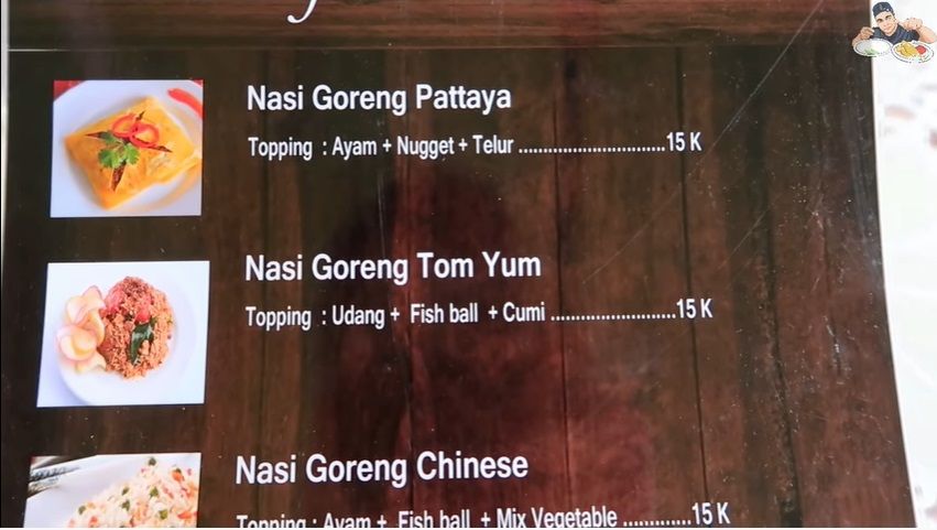 Mantan Chef di Brunei Darussalam Jualan Nasi Goreng Kaki Lima