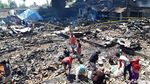 Penampakan Pasar Cepogo Boyolali yang Ludes Terbakar