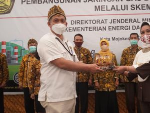 Walkot Mojokerto Targetkan 15.542 SR Jargas Terpasang di 2021