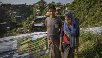 Mereka melakukan eksodus massal dari Myanmar.