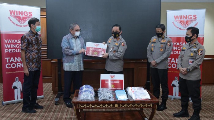 Polri terima bantuan 17.500 APD