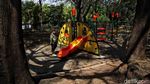 PSBB, Taman Jogging Kelapa Gading Dijaga Ketat
