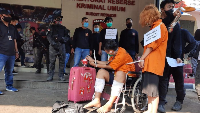 Rekonstruksi kasus mutilasi Rinaldi Harley Wismanu