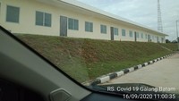 Seperti diketahui, Waskita mengerjakan pembangunan gedung isolasi, gedung observasi A, gedung observasi B, power house, gedung screening, pos jaga, central gas medis, Mess perawat, Mess Dokter, Mess Pegawai, Gudang, dan masjid.  