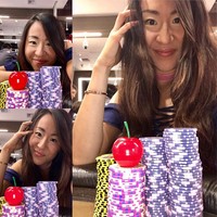 Susie dikenal sebagai wanita periang. Saat berlaga, dia pun selalu menebarkan senyum dan energik.  Foto: dok. Instagram