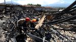 Yang Tersisa Setelah Api Menghanguskan Pasar Cepogo Boyolali