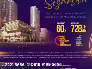 Launching Manhattan Signature Sukses Terjual 75%, Bisa Dicicil 60x!