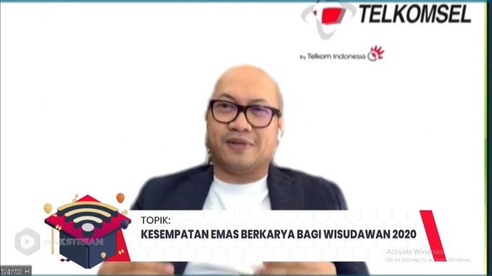 Direktur Utama Telkomsel Setyanto Hantoro