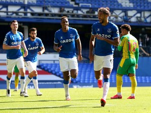 Hasil Liga Inggris: Everton Pesta Gol Berkat Hat-trick Calvert Lewin