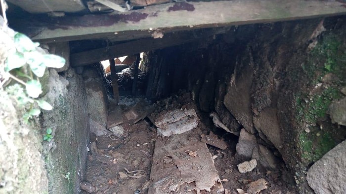 ini Gorong-gorong Jalur Napi WN Cina Kabur dari Lapas Tangerang