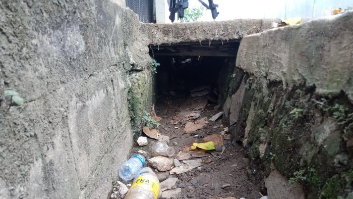 ini Gorong-gorong Jalur Napi WN Cina Kabur dari Lapas Tangerang