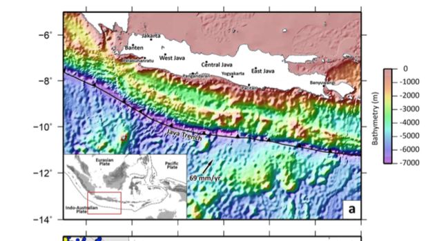 Potensi gempa megathrust, jurnal Nature.com