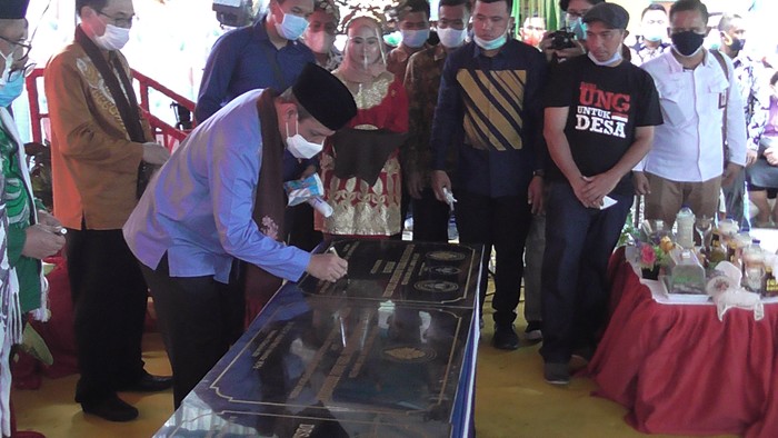 Tangkal Radikalisme, BNPT-BPIP-Kemendes Bangun Desa Pancasila di Gorontalo
