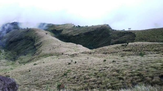 Gunung Sumbing di Wonosobo.