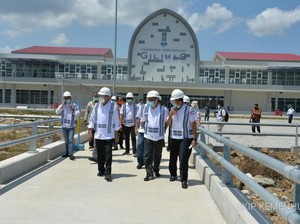 Menhub Kunjungi Lombok Cek Kesiapan Dermaga dan Terminal Gilimas