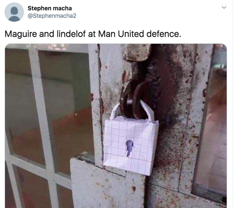 Meme De Gea Lindelof