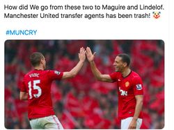 Meme Lawak David de Gea dan Para Bek MU