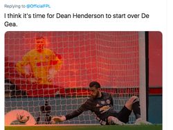 Meme Lawak David de Gea dan Para Bek MU