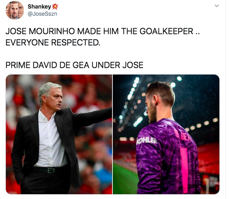 Meme De Gea Lindelof