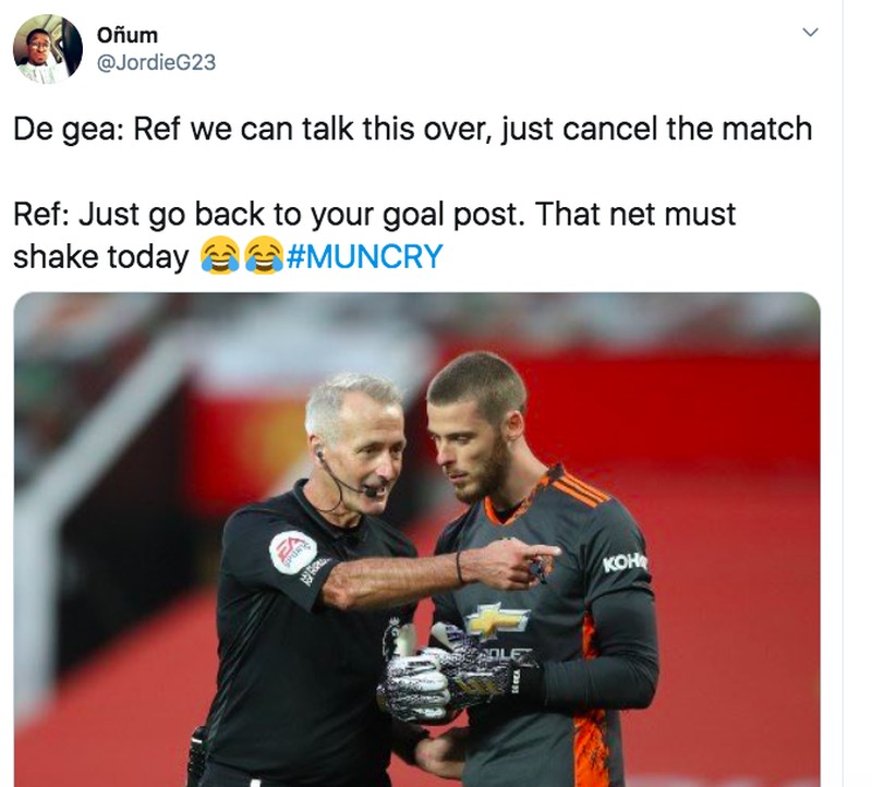 Meme De Gea Lindelof