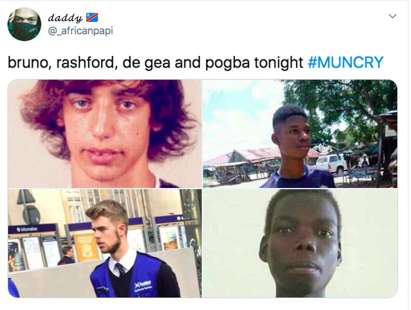 Meme De Gea Lindelof