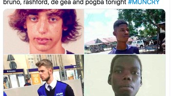 Penampilan menyedihkan barisan pertahanan MU saat melawan Crystal Palace. Foto: istimewa