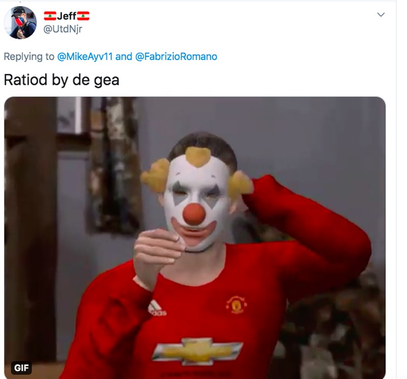 Meme De Gea Lindelof