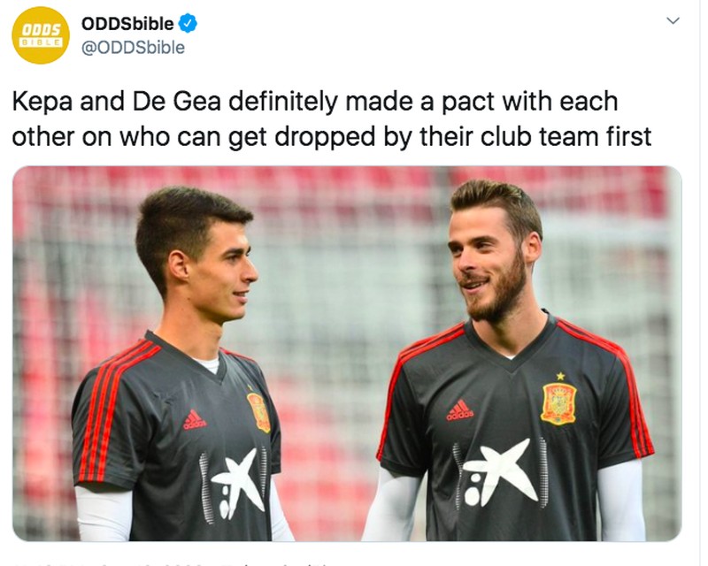 Meme De Gea Lindelof