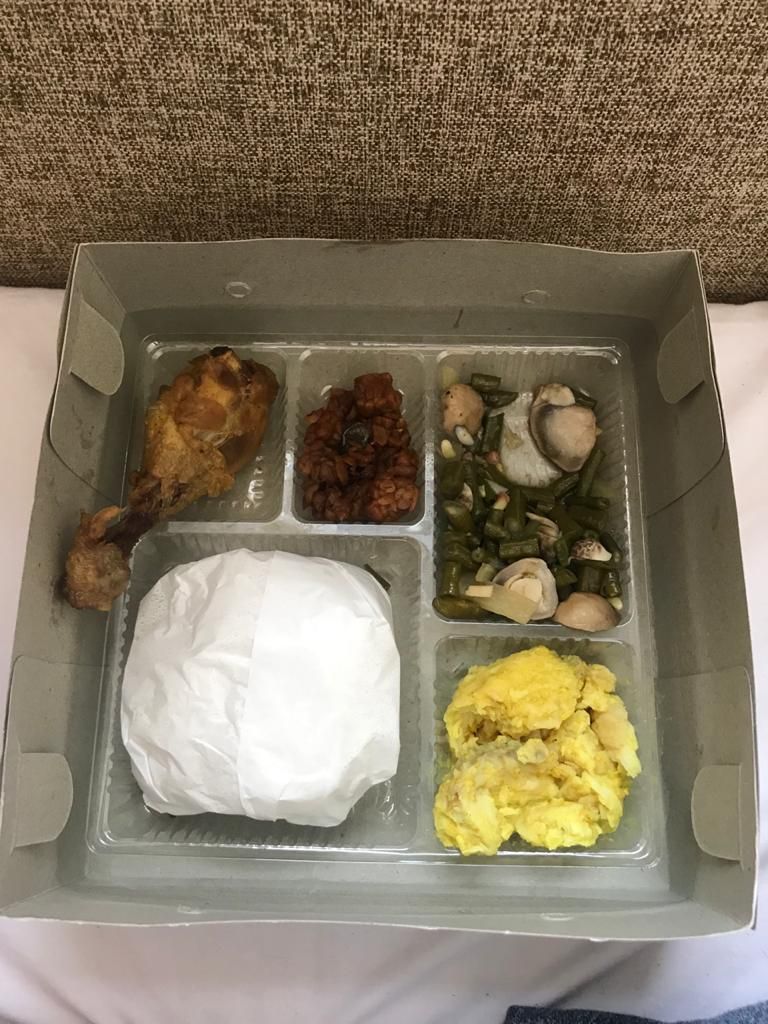 Ini Menu Makanan Pasien COVID-19 di Wisma Atlet