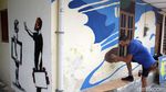 Meriah Mural di Kampung Taman Yogyakarta