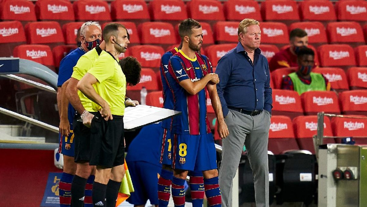 Miralem Pjanic telah memulai debutnya di Barcelona. (Foto: Twitter @Miralem_Pjanic)