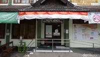 Kondisi puskesmas Wirobrajan usai ditutup untuk kebutuhan sterilisasi adanya tenaga kesehatan yang positif COVID-19.