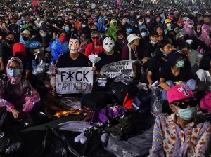 Massa Pro-Demokrasi Gelar Unjuk Rasa, Tuntut PM Thailand Mundur