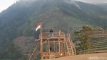 Potret Jalan Tol Kayangan di Dataran Tinggi Dieng
