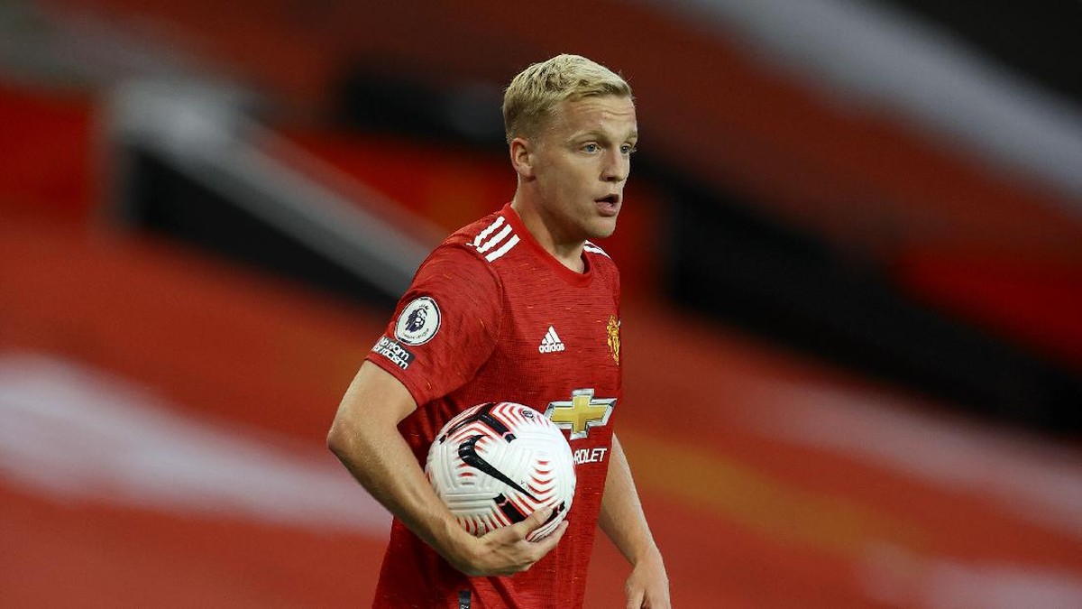 Gelandang baru Manchester United Donny van de Beek. (Foto: AP/Richard Heathcote