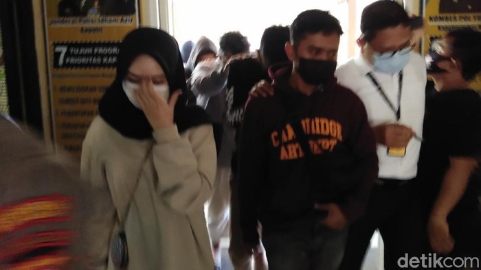 7 Orang yang diamankan terkait pemerkosaan mahasiswi secara bergiliran di Makassar (Hermawan-detikcom).