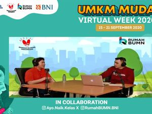 Perkenalkan Rumah BUMN ke Milenial, BNI Gelar UMKM Muda Virtual Week