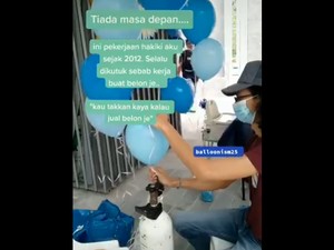 Kisah Tukang Jual Balon Dikutuk Tak Akan Kaya, Kini Jadi Langganan Artis