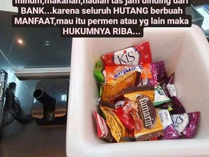 Kehalalan Permen di Bank hingga Momen Makan Reza Arap